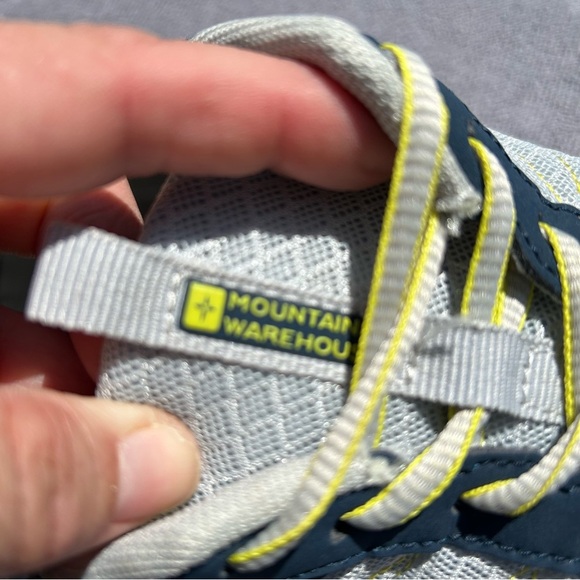 Mountain warehouse Stylish Gray and Blue Athletic Shoes - Picture 3 of 10